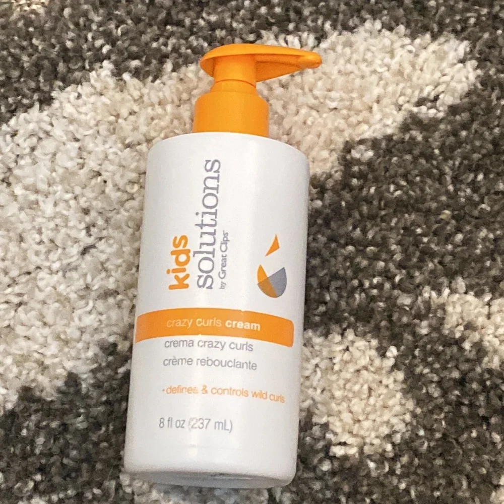 NEW Kids Solutions. Crazy Curls Cream. 8 oz.